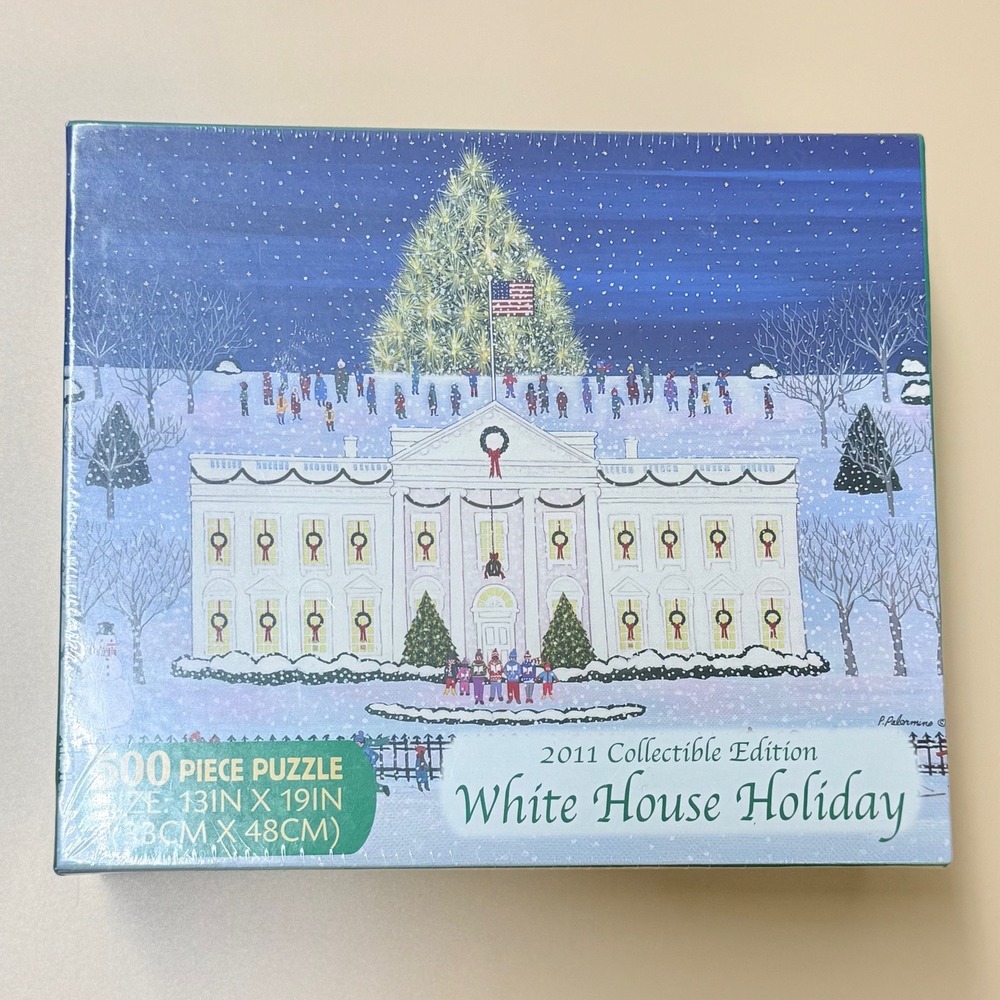 Briarpatch White House Holiday 2011 Collectible 500 Piece Puzzle P Palermino NEW